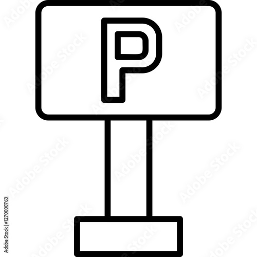 Parking Sign Icon