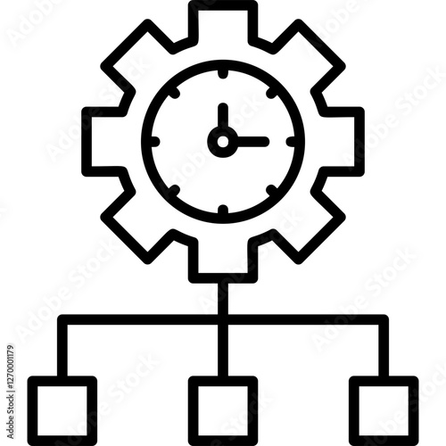 Wallpaper Mural Time Management Icon Torontodigital.ca