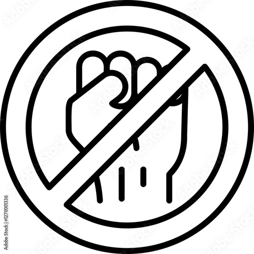 No Violence Icon