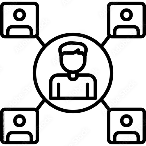Outsourcing Icon