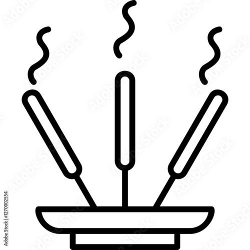Incense Stick Icon