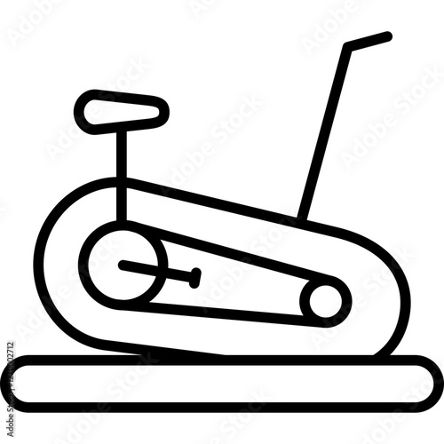 Stationary Bike Icon