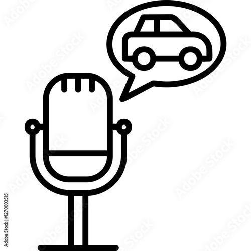 Vehicle Podcast Icon