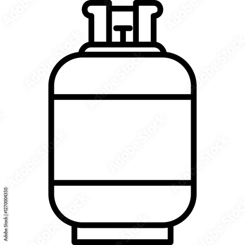 Gas Cylinder Icon