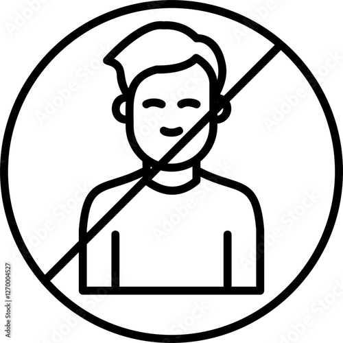 Man Blacklist Icon