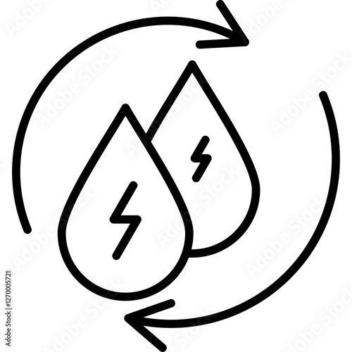 Water Energy Icon