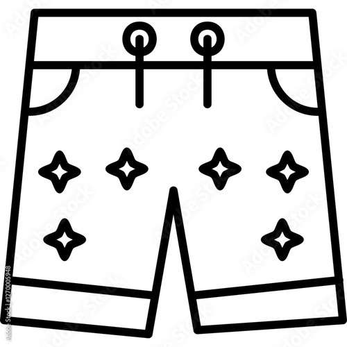 Swim Shorts Icon