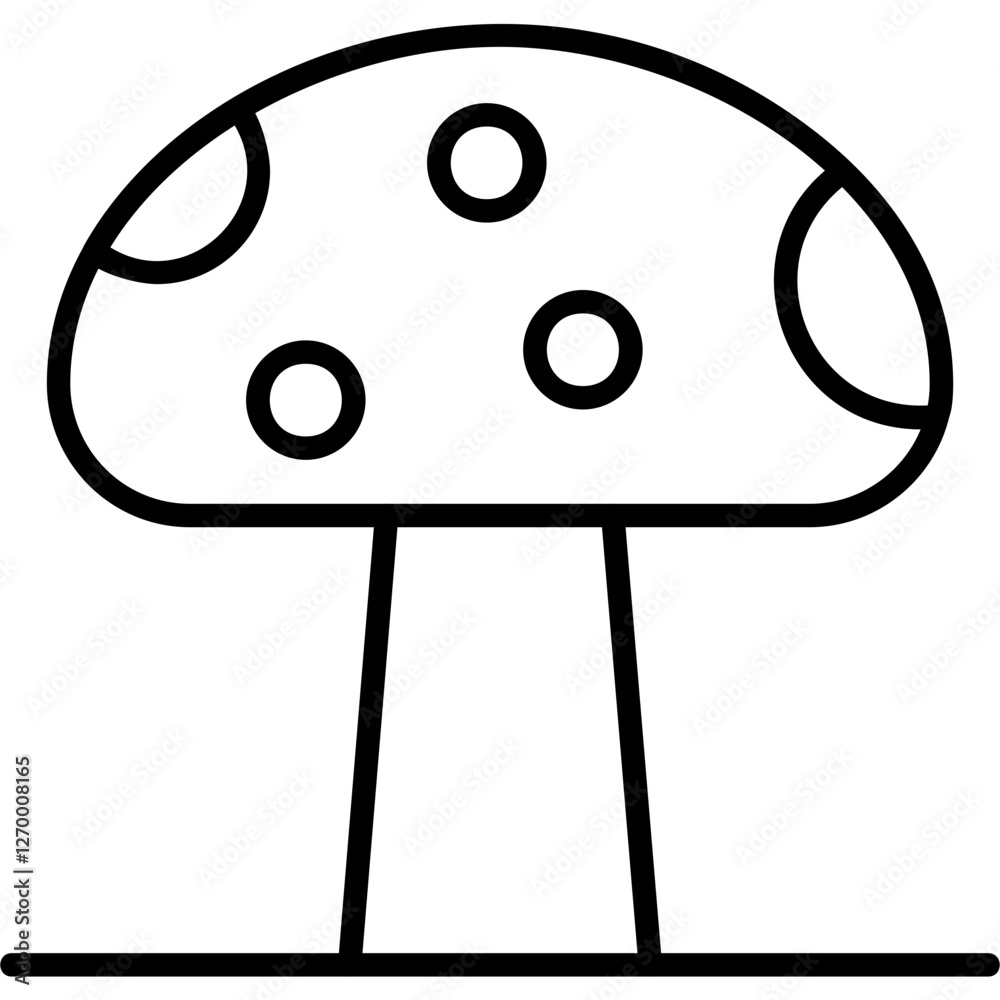Fototapeta premium Mushroom Icon
