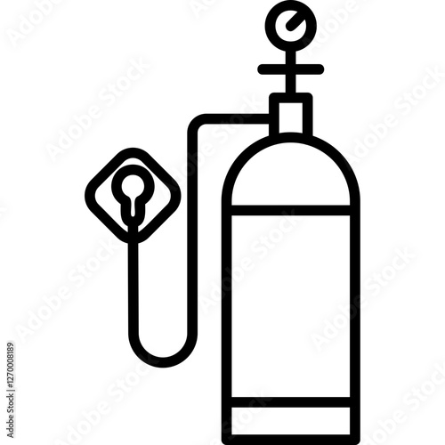 Oxygen Tank Icon photo