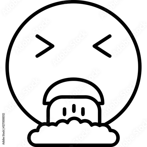 Throw Up Icon