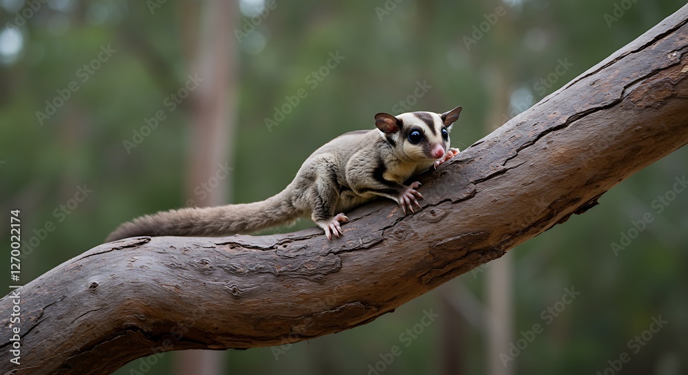 Obraz premium squirrel on a tree