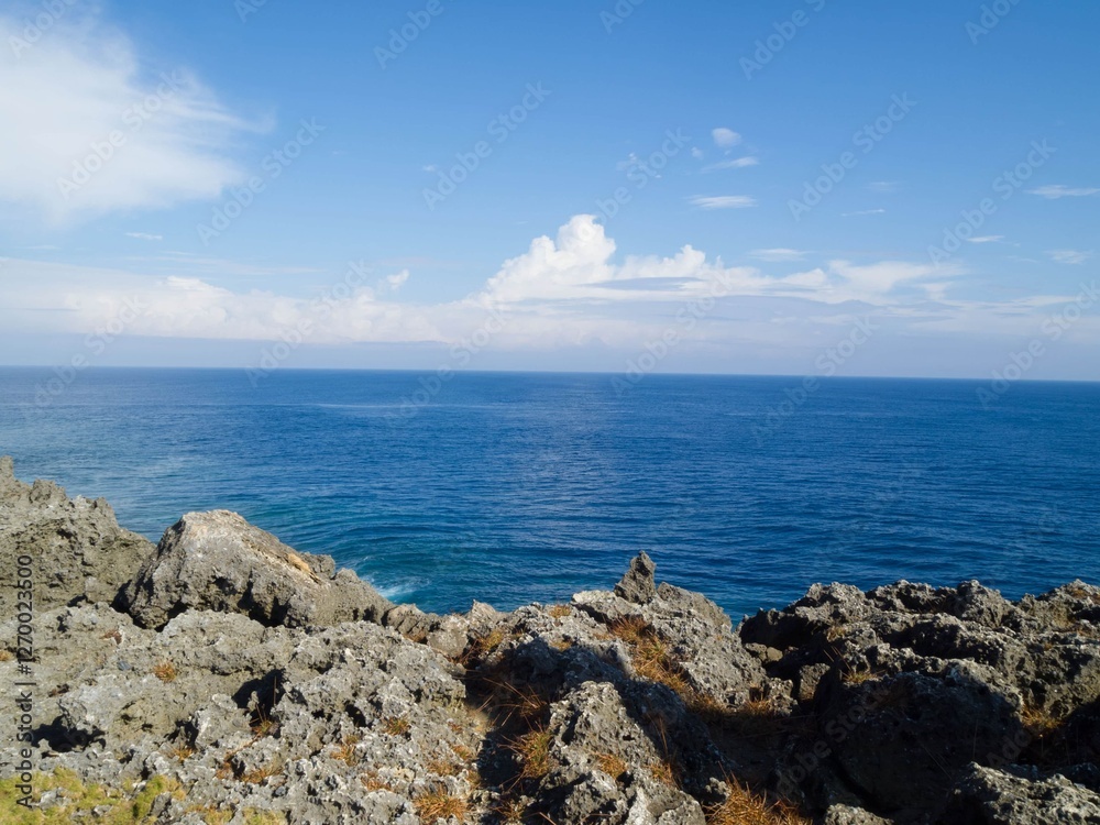 沖縄・伊江島の湧出海岸 沖縄・伊江島の湧出海岸