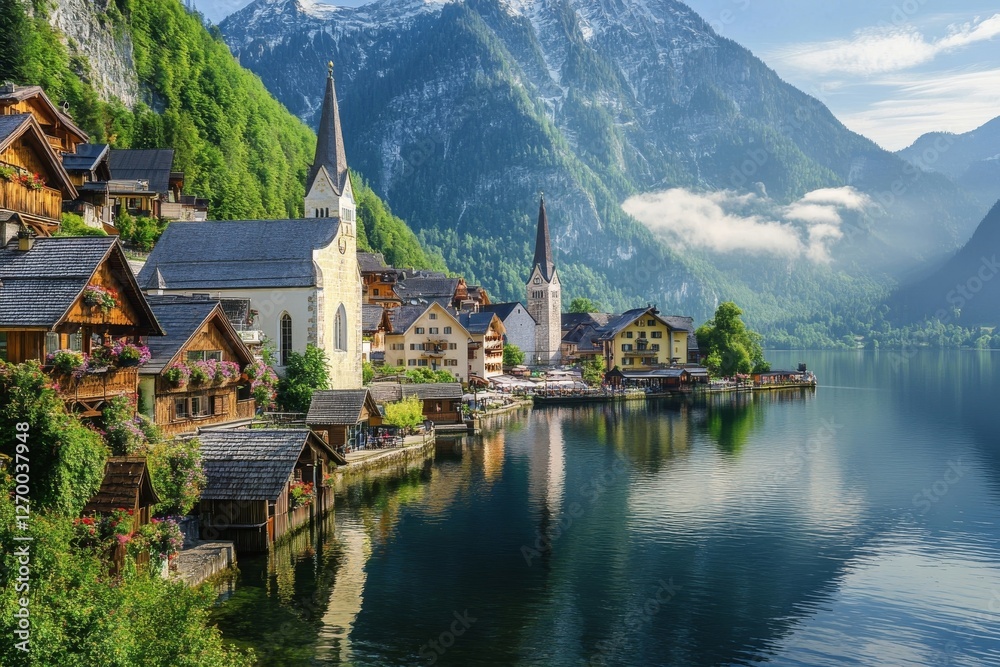 Hallstatt Village: Austrian Lakeside Charm Hallstatt Village: Austrian Lakeside Charm