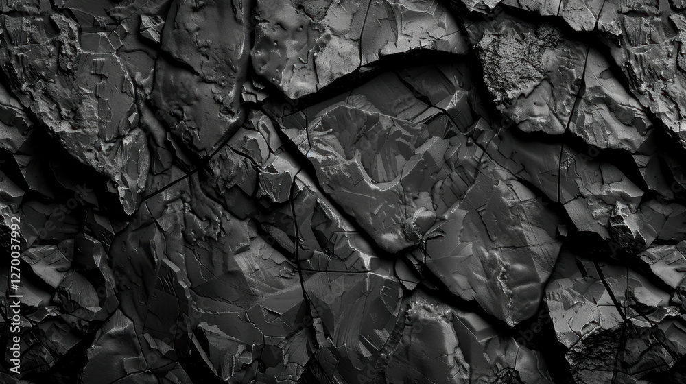 textured black surface with cracks and crevices, resembling stone or rock. intricate patterns create dramatic and moody atmosphere, perfect for backgrounds or abstract designs textured black surface with cracks and crevices, resembling stone or rock. intricate patterns create dramatic and moody atmosphere, perfect for backgrounds or abstract designs