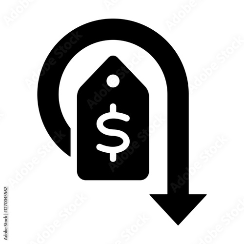 Cost Reduction Icon
