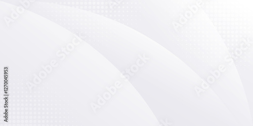 white background with gradient color and curve lines. eps