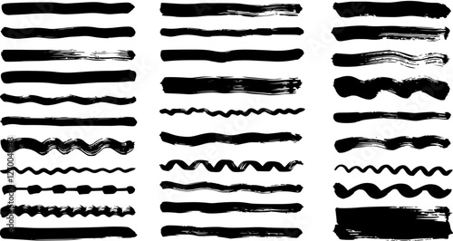 Wallpaper Mural underline vector set Torontodigital.ca