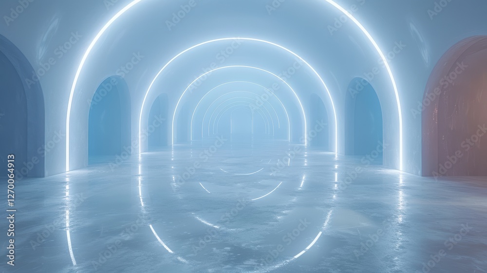 Obraz premium abstract blue background