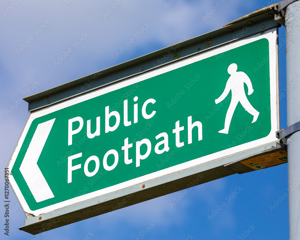 Public Footpath Sign Public Footpath Sign