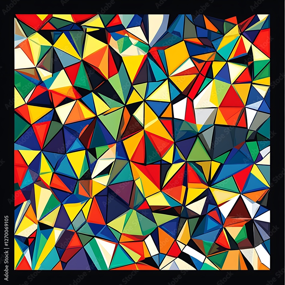 Fototapeta premium Abstract Geometric Pattern Design