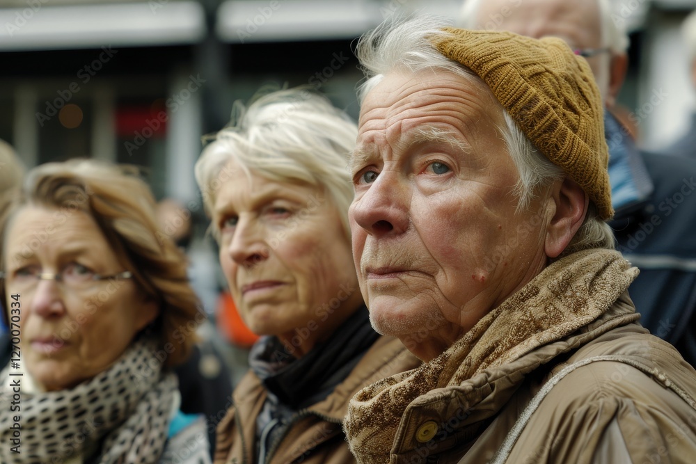 Unidentified people on the annual event for the protection of human rights and civil equality. Unidentified people on the annual event for the protection of human rights and civil equality.