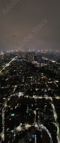 clouds over the city
