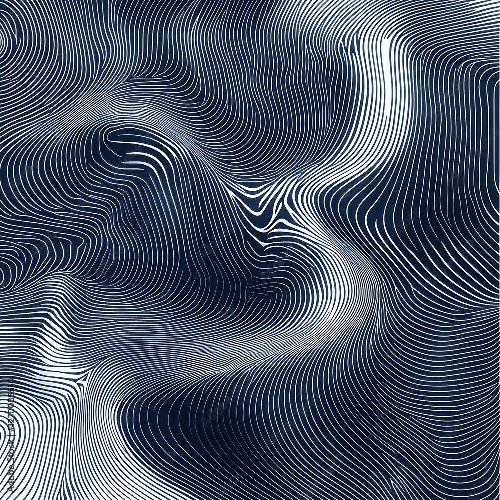 Abstract wavy lines pattern design, possible use as background Abstract wavy lines pattern design, possible use as background