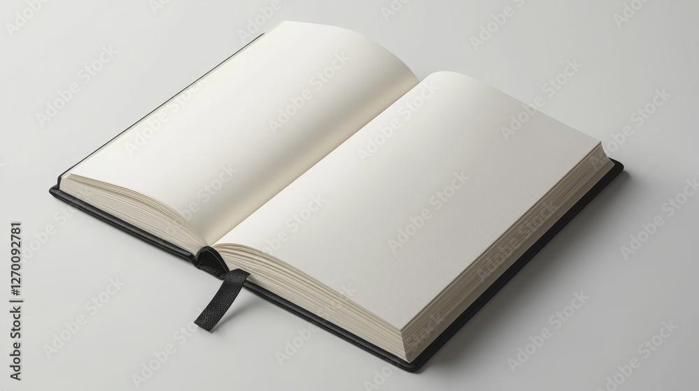 Professional Sketchbook Open and Closed Mockup for Design and Creative Projects