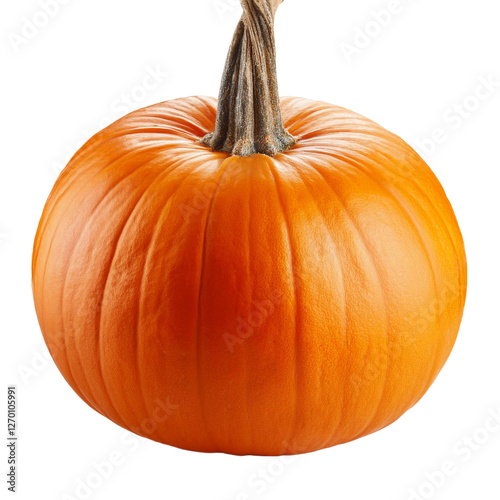 Pumpkin isolated on white background full depth of field