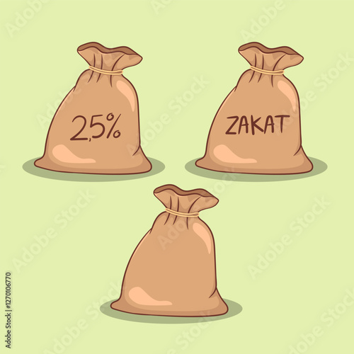The concept of Zakat Fitrah in a Sack