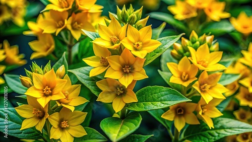 Lysimachia Wilsonii Flowers in Full Bloom photo