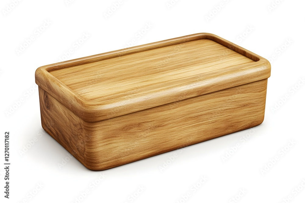 Classic Wooden Breadbox with Sliding Lid Classic Wooden Breadbox with Sliding Lid