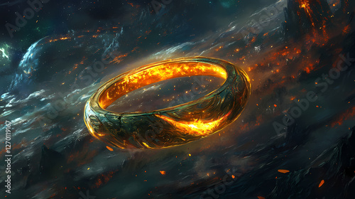 Ring of temporal salvation. Temporal Warlocks. Illustration