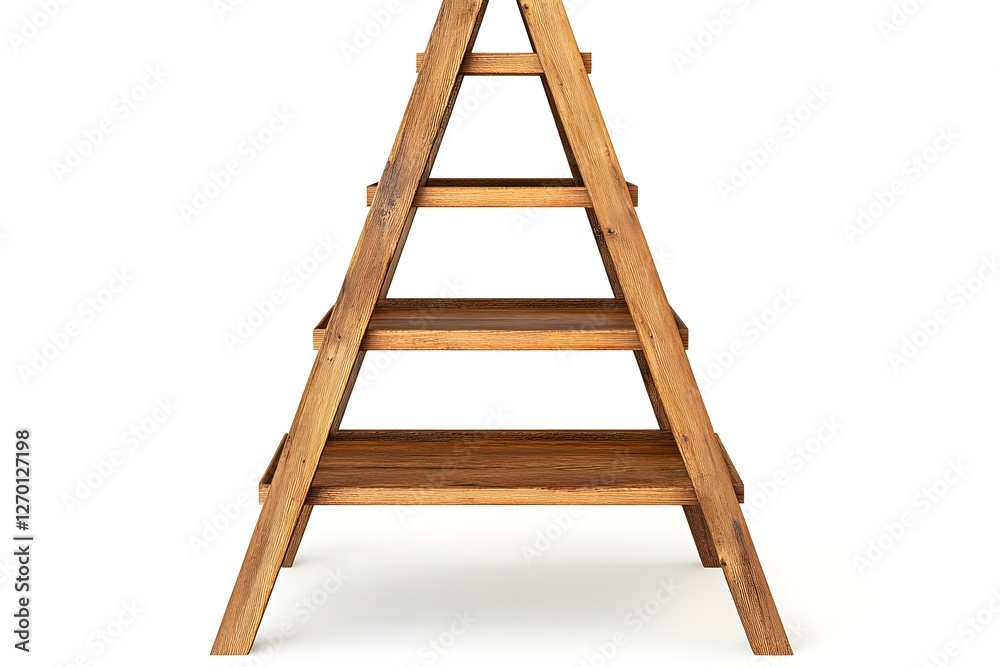 Wooden Ladder Shelf Wooden Ladder Shelf