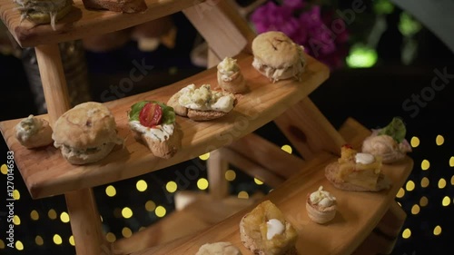 tabla de canapes 