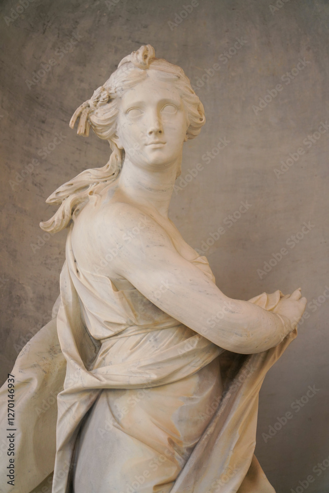 Naklejka premium Turin Italy - ⁨Reggia di Venaria Reale Statue