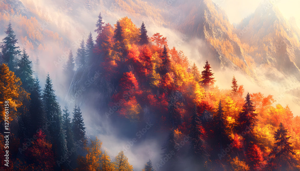 Obraz premium A Journey Through Stunning Landscapes