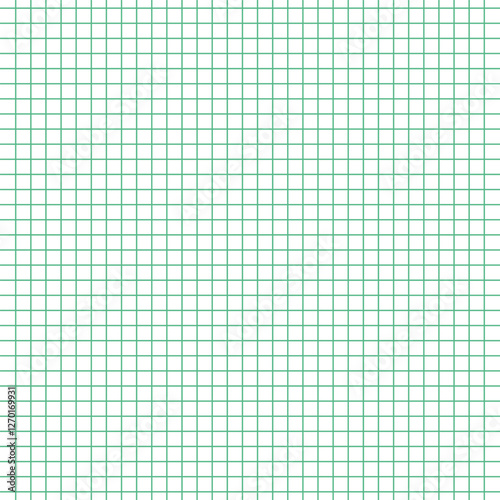 Square grid background with empty space. Design of square graph paper, school math sheet, grid paper sheet, notebook pattern, architectural graph paper. Vector illustration