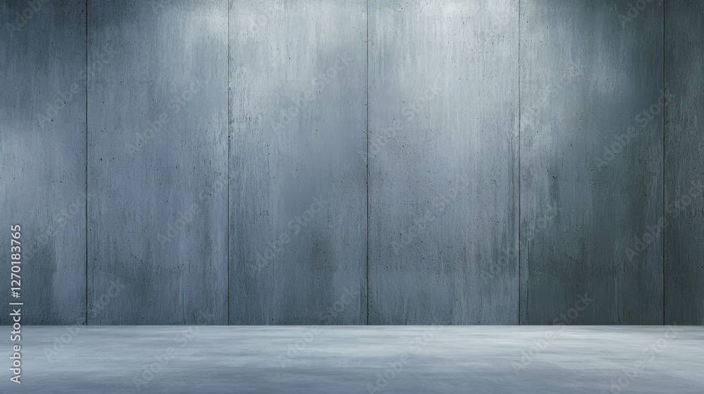 Modern minimalist room with concrete wall and floor, ideal for architecture interior design Modern minimalist room with concrete wall and floor, ideal for architecture interior design