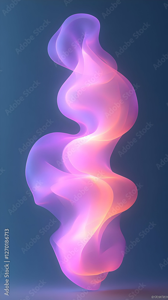 Abstract Glowing Pink Purple Vertical Shape Design Abstract Glowing Pink Purple Vertical Shape Design