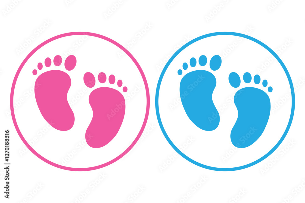 silhouette of baby feet icon over white background. vector illustration. Baby footprints icon isolated on white background. Baby feet sign. Set icons colorful. Vector Illustration. silhouette of baby feet icon over white background. vector illustration. Baby footprints icon isolated on white background. Baby feet sign. Set icons colorful. Vector Illustration.