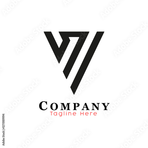 triangle logo simple black