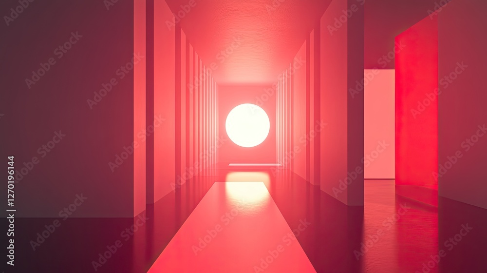 Fototapeta premium A crisp, digital-style background with clean lines, glowing accents, and enough room for branding or text.