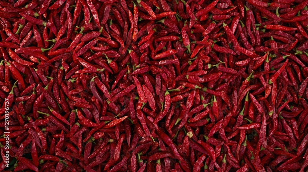 Fototapeta premium Dried Chili Peppers