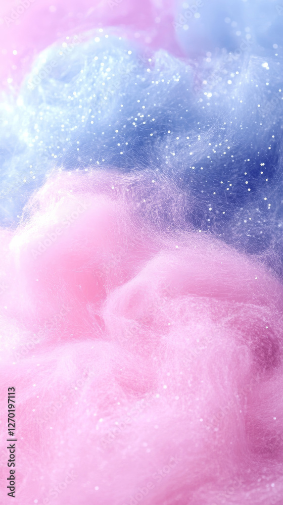 Soft pastel clouds with sparkling texture Soft pastel clouds with sparkling texture