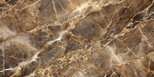 Luxurious Brown and Gold Marble Texture A Stunning High-Resolution Image for Design Projects