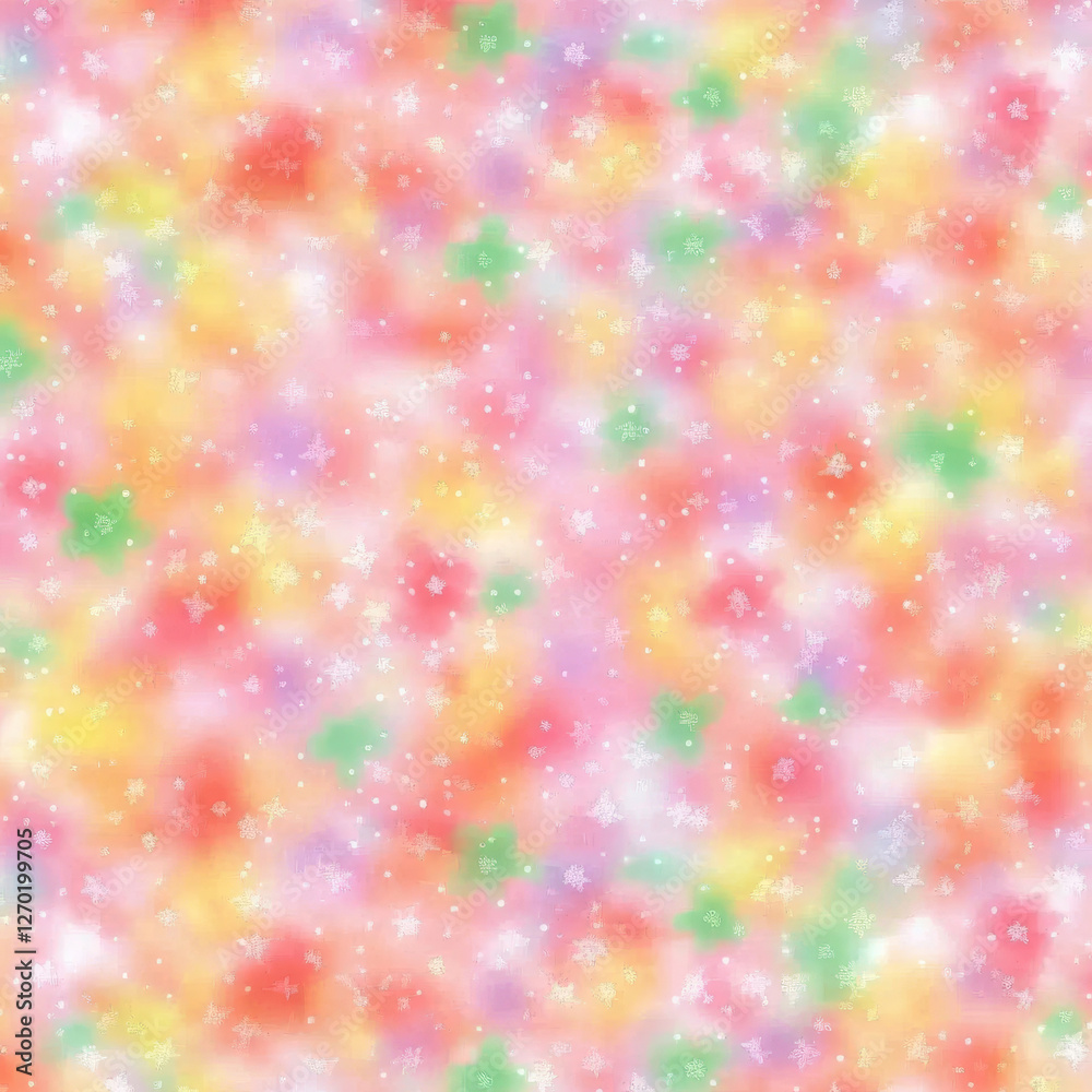 Colorful pastel background with star patterns Colorful pastel background with star patterns