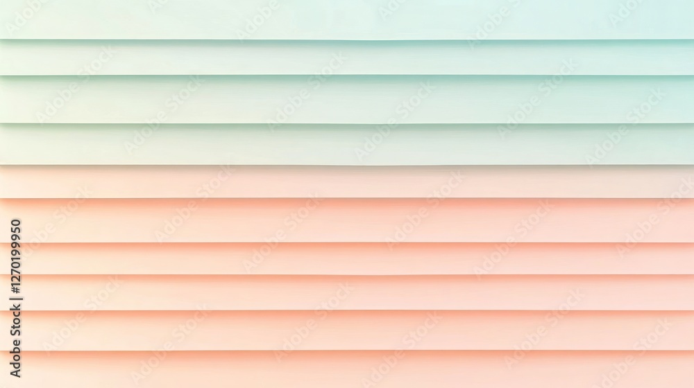 Fototapeta premium Pastel Layered Background with Soft Color Gradient and Subtle Shadows
