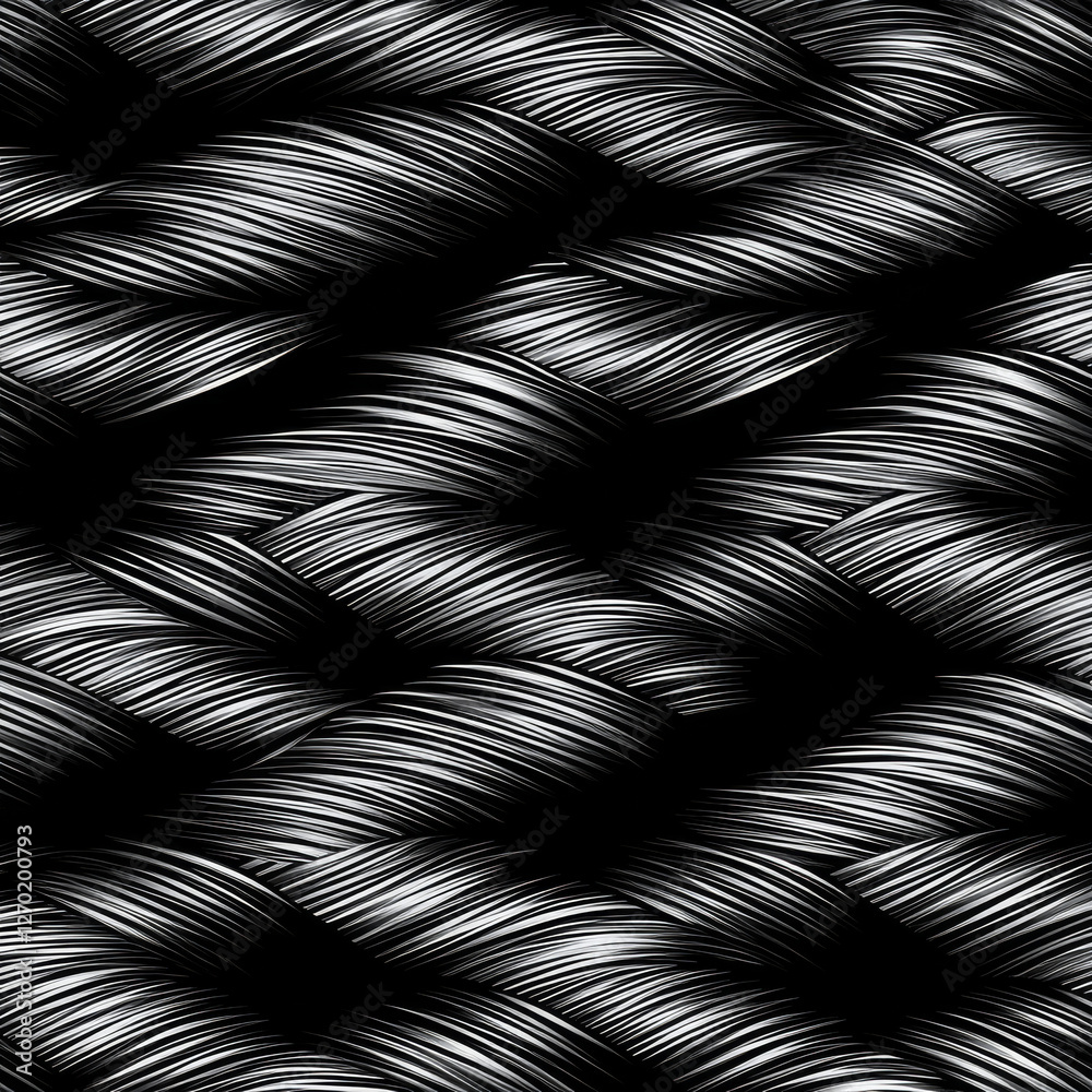 Seamless black and white abstract pattern design Seamless black and white abstract pattern design