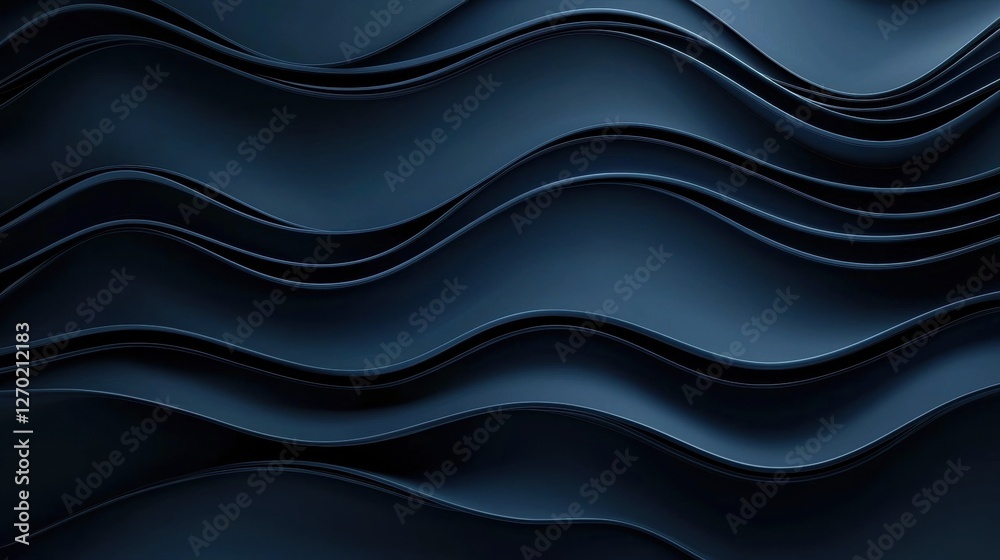 Abstract dark waves creating a flowing texture Abstract dark waves creating a flowing texture